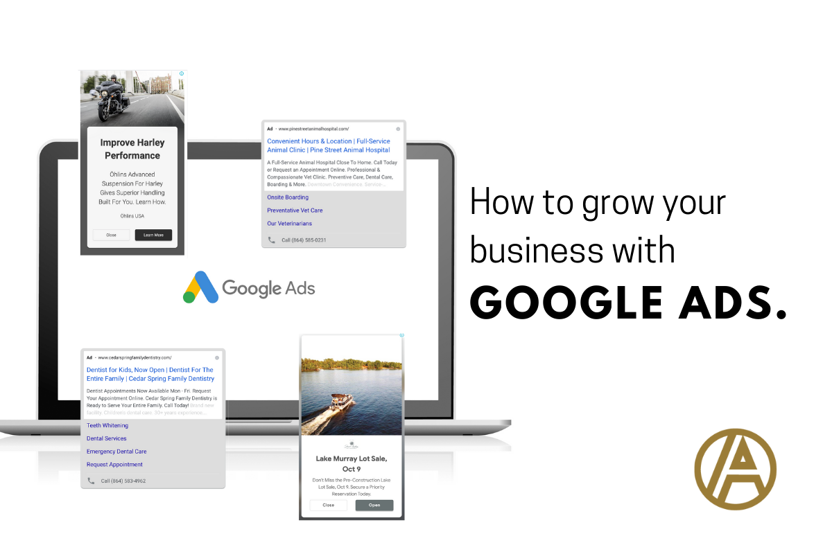 How can google ads help grow my business aline