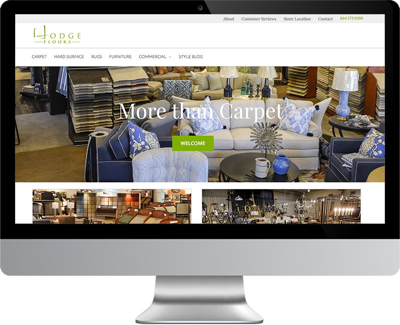 Marketing Strategy For Leading Local Retailer Hodge Floors Website